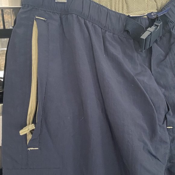Men's Bum Navy Nylon Pants-Shorts Athletic/Biking Size M - Picture 7 of 9
